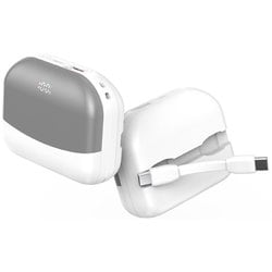 ヨドバシカメラオリジナル モバイルバッテリー パワーバンク 急速充電 PD20W 10000mAh MOBILE BATTERY YCMB001 WHT