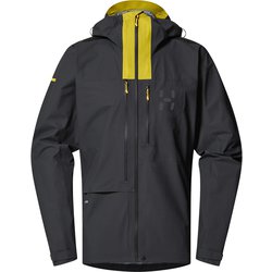 リム ゼニス II GTX ジャケット メンズ 防水ジャケット Magnetite/Tech Yellow（5TM） Sサイズ 607737
