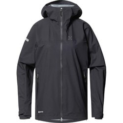 ホグロフス レインウェア ジャケット レディースS ネイビー 防水