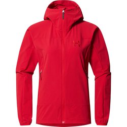 ロッソン ソフトシェル フード レディース ソフトシェル Bright Red（5RA） XSサイズ 608424