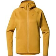 マグマ ミッド フード レディース フリース Clay Yellow(5SD) Sサイズ 607632