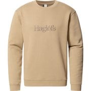 ホグロフス クルーネック メンズ スウェット Oak Brown（5SA） XLサイズ 607657