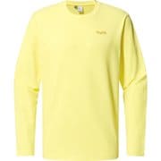 ホグロフス LS ティー メンズ カットソー Pale Yellow（5SC） Mサイズ 607660