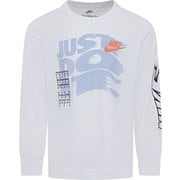 ON THE MOVE LS TEE キッズ トップス 長袖 WHITE(001) 4サイズ(日本:105cm ※3-4歳) 86M759