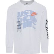ON THE MOVE LS TEE キッズ トップス 長袖 WHITE(001) 5サイズ(日本:110cm ※4-5歳) 86M759