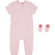 S/S ROMPER & SOCK ベビー ロンパース ギフト PINK(A9Y) 6-12サイズ(日本:80cm ※6-12ヶ月) NN1195