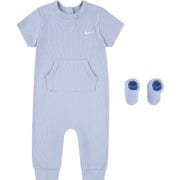 S/S ROMPER & SOCK ベビー ロンパース ギフト BLUE(U8K) 6-12サイズ(日本:80cm ※6-12ヶ月) NN1195