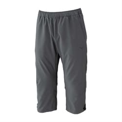 ストレッチクロス7分丈パンツ ユニセックス フィットネス 3/4パンツ ダークグレー杢（08） Mサイズ 32MDC011