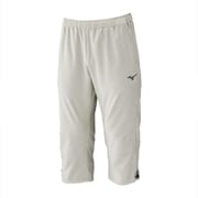 ストレッチクロス7分丈パンツ ユニセックス フィットネス 3/4パンツ クラウドベージュ杢(49) XLサイズ 32MDC011