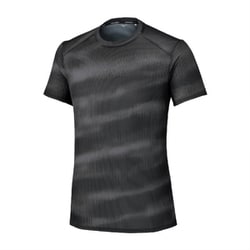 ドライエアロフロー グラフィックTシャツ メンズ ランニングウェア シャツ ブラック（09） Sサイズ J2MAC005