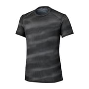 ドライエアロフロー グラフィックTシャツ メンズ ランニングウェア シャツ ブラック(09) Sサイズ J2MAC005