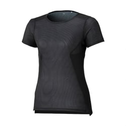 ドライエアロフロー グラフィックTシャツ レディース ランニングウェア シャツ ブラック（09） Lサイズ J2MAC205