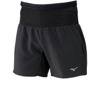 ランニングマルチポケットパンツ 6インチ メンズ ランニングウェア ショートパンツ ブラック(09) XLサイズ J2MBC010