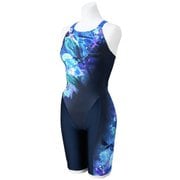 TERAKAWA AYA COLLECTION レディース 水着 ネイビー×ブルー（82） Mサイズ N2JGC308