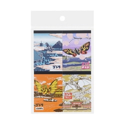 限定 メモミニセット JAPANESE ART ゴジラ Y S2847990