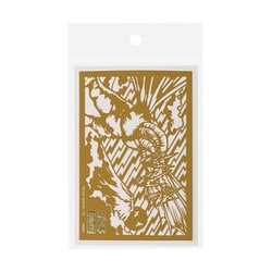 限定 切り絵カード JAPANESE ART ゴジラ キングギドラ S8908370