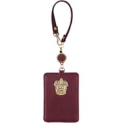 F218052-33 Harry Potter×Flapper ホグワーツ4寮エンブレムパスケース パスケース ワインレッド/グリフィンドール adf218052