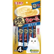 CIAO 焼かつおちゅ~る ほたて味 8g×4P