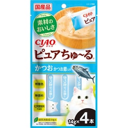 CIAO ピュア ちゅ～る かつお かつお節入り 14g×4P