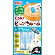 CIAO ピュア ちゅ~る かつお かつお節入り 14g×4P
