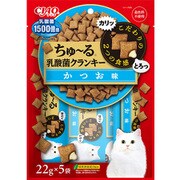 CIAO ちゅ~る 乳酸菌クランキー かつお味 22g×5P