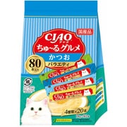 CIAO ちゅ～る グルメ かつお バラエティ 14g×80P