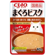 CIAO まぐろビスク かつお・まぐろ 3種のあわせだし スープタイプ 40g [キャットフード]