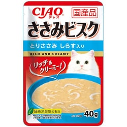 CIAO ささみビスク とりささみ しらす入り スープタイプ 40g [キャットフード]