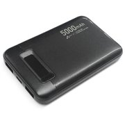 モバイルバッテリー 5000mAh リン酸鉄リチウムイオン ブラック MB-LS5000 BK