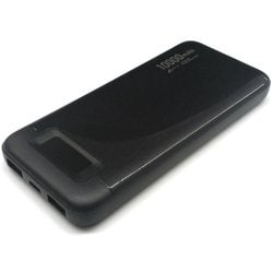モバイルバッテリー 10000mAh リン酸鉄リチウムイオン ブラック MB-LS10000 BK