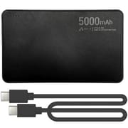 モバイルバッテリー 5000mAh 準固体リチウムイオン ブラック MB-SS5000 BK
