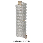 HCF0147 コイルアップ コイルゴム ラメ.シルバー coilup2