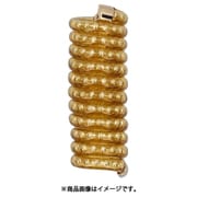 HCF0149 コイルアップ コイルゴム メタルビーズ.イエロー coilup2
