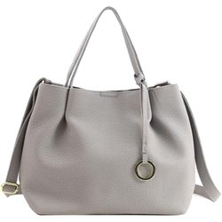 25131-11009 COOCO ソフトフェイクレザータックミニ2WAYトートバッグ バッグ Lグレー ctackmini
