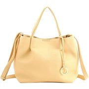 25131-11009 COOCO ソフトフェイクレザータックミニ2WAYトートバッグ バッグ Lイエロー ctackmini