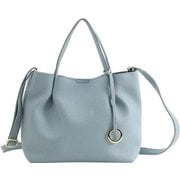 25131-11009 COOCO ソフトフェイクレザータックミニ2WAYトートバッグ バッグ サックス ctackmini