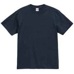 4500-01 UnitedAthle ユナイテッドアスレ ヘヴィーウェイトTシャツ Lサイズ 086.ネイビー ua450001