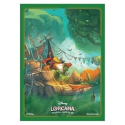 ディズニー・ロルカナ・TCG 日本語版 公式カードスリーブ ロビン・フッド 明日の義賊 [トレーディングカード用品]