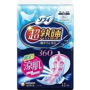 限定 ソフィ超熟睡ガード涼肌360 12枚 [生理用ナプキン]