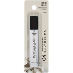 デイリーコンマ アロマパフュームミスト #COTTON＆MUSK 15ml