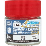 NGA04 ガンダムアッセンブルカラー ベースカラーシリーズ 10ml レッド [プラモデル用塗料]