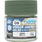 NGA09 ガンダムアッセンブルカラー ベースカラーシリーズ 10ml グリーン [プラモデル用塗料]