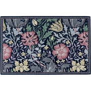 マット 玄関 約60×92cm コンプトン モリス MORRIS ネイビー ダークブルー すべり止め FH1713_15DB