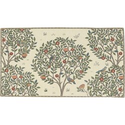 マット 玄関 約68×123cm ケルムスコットツリー モリス MORRIS アイボリーすべり止め FH1711A_18I