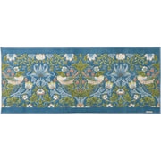 キッチンマット 50×120cm いちご泥棒 モリス MORRIS ブルーグリーン すべり止め 洗える FT1702A_17BG