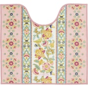 トイレマット 60×65cm タイルハドン ピンク ミントン MINTON すべり止め 洗える FT1290_92P