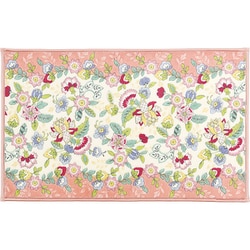 キッチンマット 50×80cm ハドンミニブーケ ピンク ミントン MINTON すべり止め 洗える 抗菌防臭 FT1233_13P