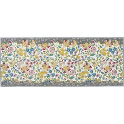 キッチンマット 50×150cm ガーデンナチュール ライトグレー ミントン MINTON すべり止め 洗える 抗菌防臭 FT1230_20LGR