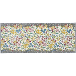 キッチンマット 50×200cm ガーデンナチュール ライトグレー ミントン MINTON すべり止め 洗える 抗菌防臭 FT1230_25LGR