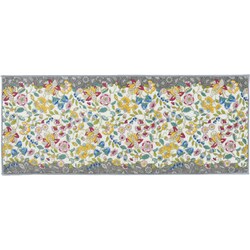 キッチンマット 50×270cm ガーデンナチュール ライトグレー ミントン MINTON すべり止め 洗える 抗菌防臭 FT1230_32LGR